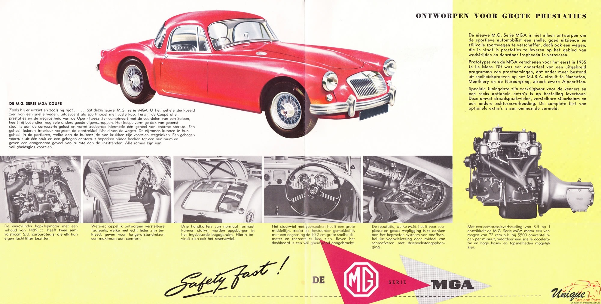 1956 MGA 1500 Brochure Page 8